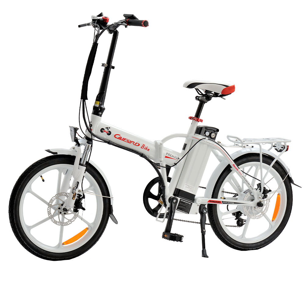 CF-TDN01Z-7 con rueda de alumbre de bicicleta eléctrica plegable CE de 20 pulgadas